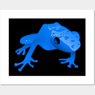 Blauer Frosch Posters and Art